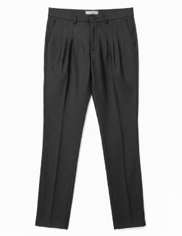 Pantaloni Pull&Bear, gri