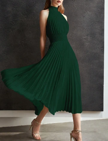 Rochie medie SHEIN, verde