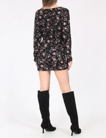 Salopeta Bershka, floral print