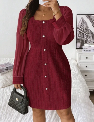 Rochie scurta SHEIN CURVE, visiniu