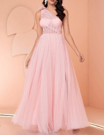 
						Rochie lunga SHEIN, roz