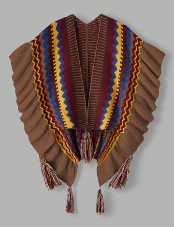 Poncho SHEIN CURVE, mix culori