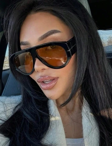 Ochelari de soare SHEIN, negru