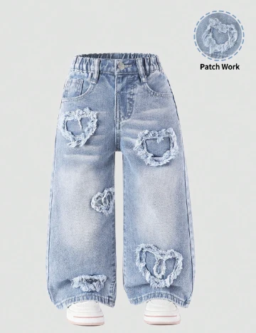 Blugi Shein Kids, albastru