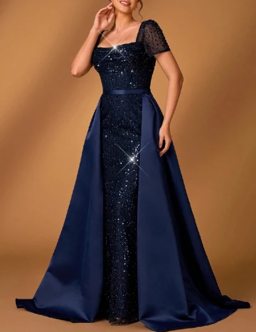 Rochie lunga SHEIN, bleumarin