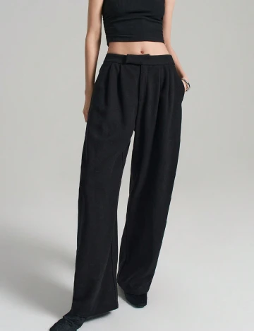 Pantaloni SHEIN, negru