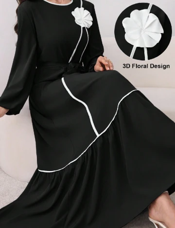 Rochie lunga SHEIN, negru