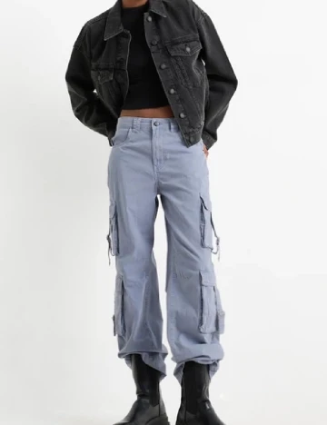 Pantaloni C&A, albastru