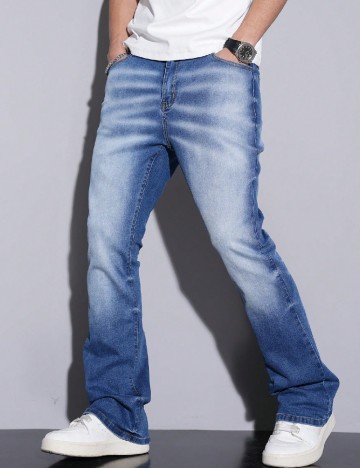 
						Blugi SHEIN, albastru