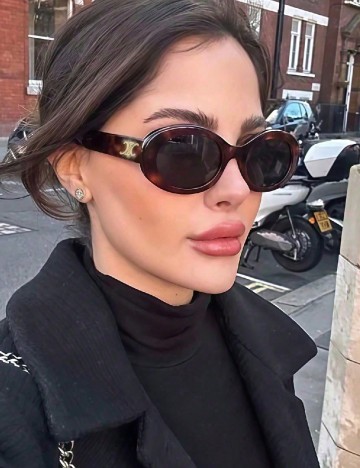 
						Ochelari de soare SHEIN, animal print