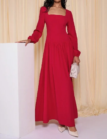 Rochie lunga SHEIN, rosu