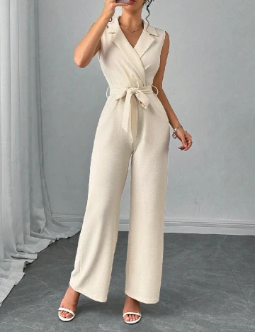 Salopeta SHEIN, crem