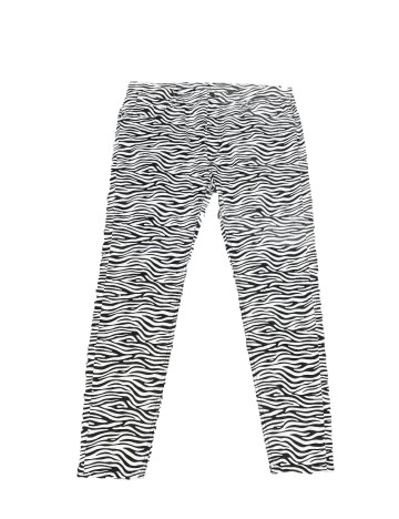 
						Pantaloni Zara, alb/negru