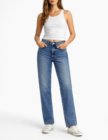 
						Blugi Zara, albastru