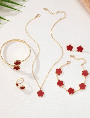 
						Set bijuterii SHEIN, auriu