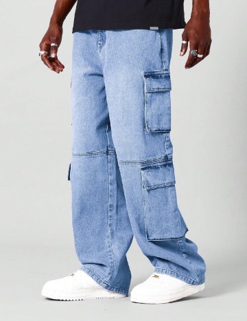 
						Blugi SUMWON, albastru