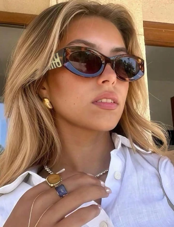 Ochelari de soare SHEIN, maro