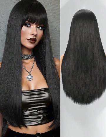 
						Peruca SHEIN, negru