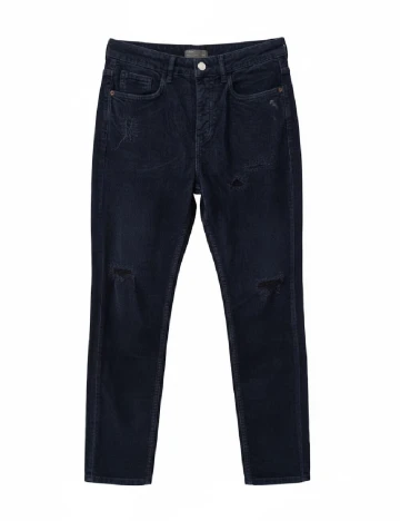 Pantaloni Zara, bleumarin