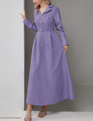 Rochie lunga SHEIN, mov