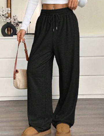 
						Pantaloni SHEIN, negru