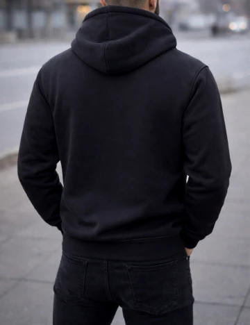 Hanorac Bershka, negru