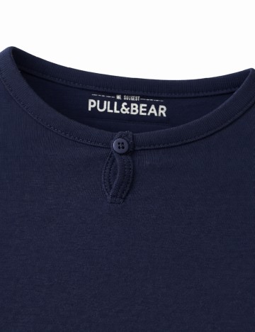 Bluza Pull&Bear, bleumarin