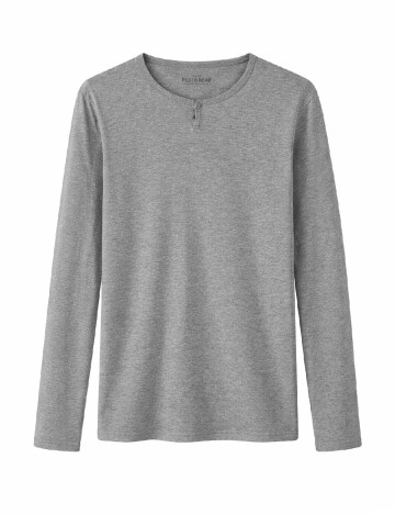 Bluza Pull&Bear, gri