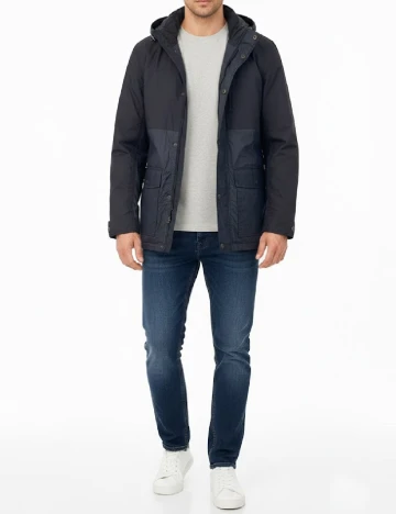 Jacheta Pull&Bear, bleumarin