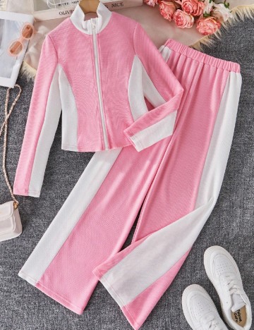 
						Compleu Shein Kids, roz