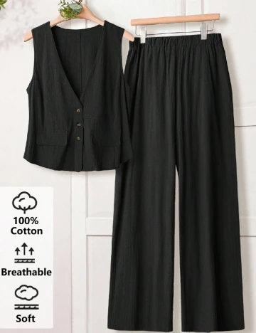 Compleu SHEIN CURVE, negru