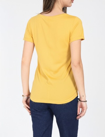 Tricou Bershka, galben