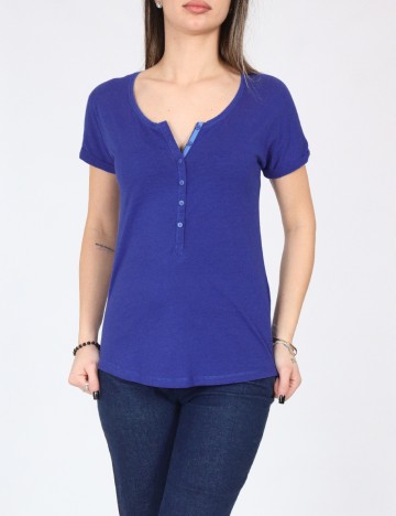 Tricou Bershka, albastru