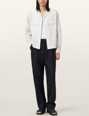 
						Pantaloni ALLSAINTS, negru