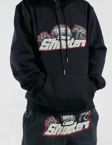 Hanorac Trapstar, negru