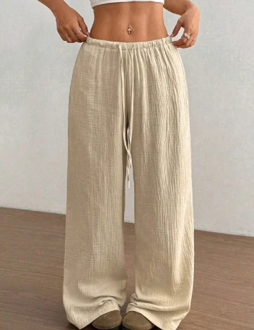 Pantaloni SHEIN, crem