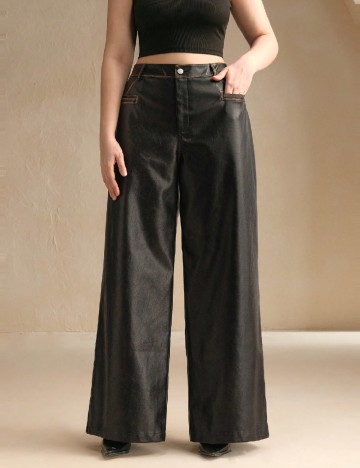 
						Pantaloni SHEIN CURVE, maro