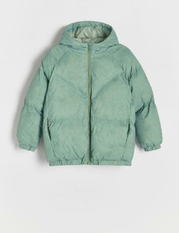 Geaca impermeabila Reserved, verde