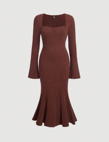 
						Rochie lunga SHEIN, maro