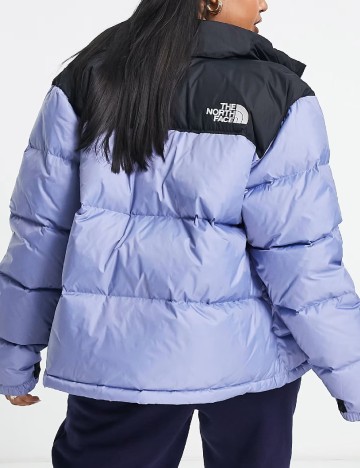 Geaca The North Face Plus Size, albastru/negru