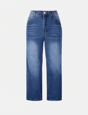 
						Blugi SHEIN, albastru