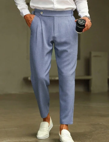 Pantaloni SHEIN, albastru