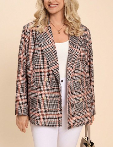 
						Sacou SHEIN CURVE, mix culori