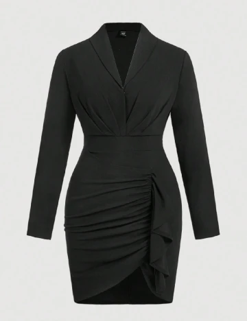 Rochie scurta SHEIN CURVE, negru