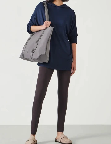 Hanorac Oversize Hush, bleumarin