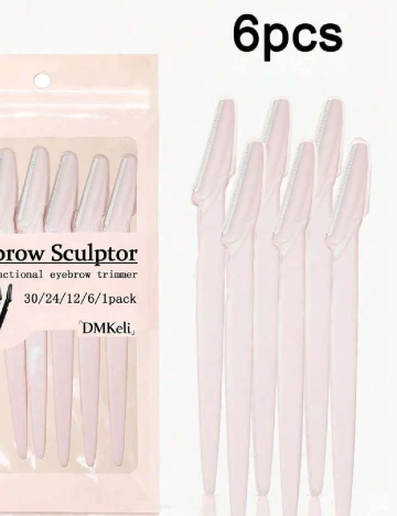 Set lame de ras 6 bucati SHEIN, roz