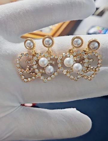 Set Cercei 2 perechi SHEIN, auriu