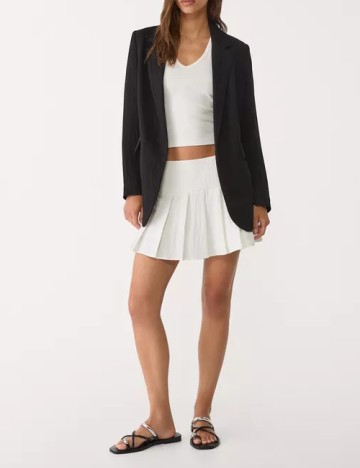 
						Blazer Stradivarius, negru