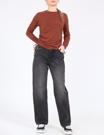 Blugi Pull&Bear, negru