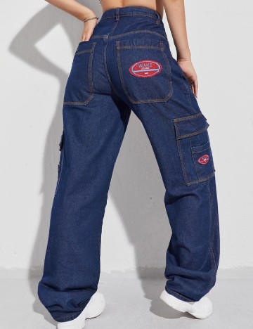 Blugi SHEIN, bleumarin